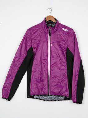 Swix Tokke Women’s Light Softshell Ski Jacket Purple Size L Very Good Condition